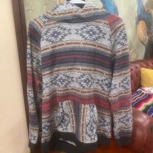 Carbon poncho size large in GUC